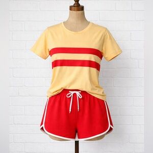 2022 FIFA World Cup Opening Ceremony Qatar Orange & Red T-Shirt